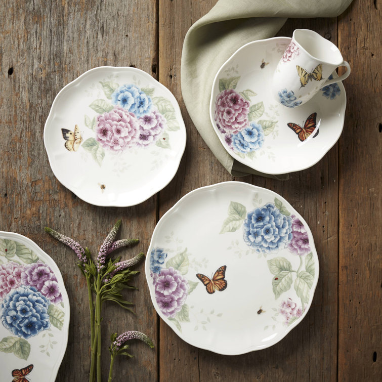 Lenox Butterfly Meadow Accent Plates - 9 in shops - Set of 5